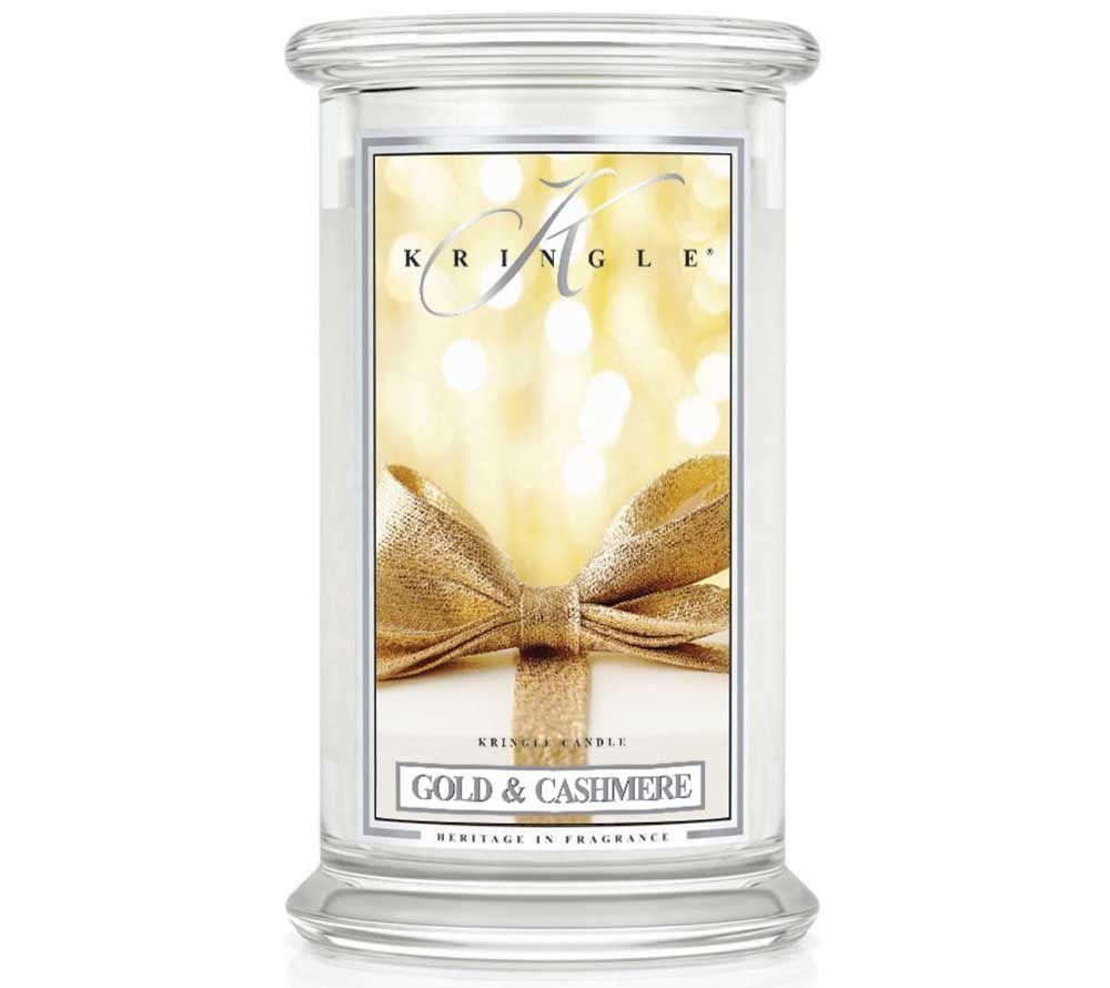 Kringle Candle 623g - Gold & Cashmere